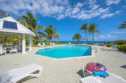 On the Bay #103 | Oceanfront 3BR Condo | Old Man Bay, North Side