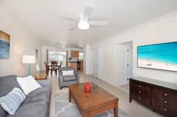 Snug Harbour View #9 – 2BR/2BA Canal Front Condo by Seven Mile Beach - Image 3