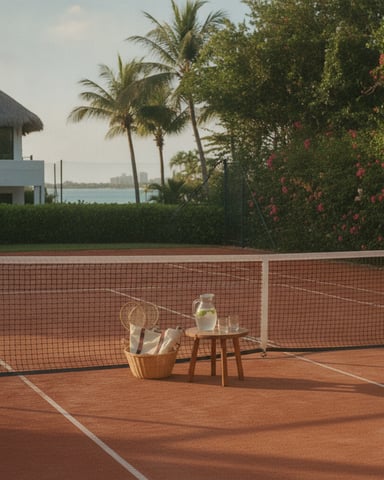 Private Tennis Court Access