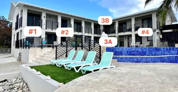 Seven Mile View#2 - 2 BR Oceanfront Condo & Pool