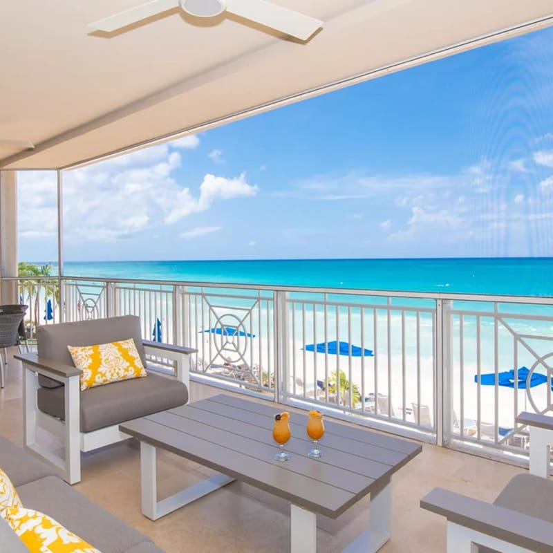 Laguna del Mar #15 | Oceanfront 3BR Condo | Seven Mile Beach