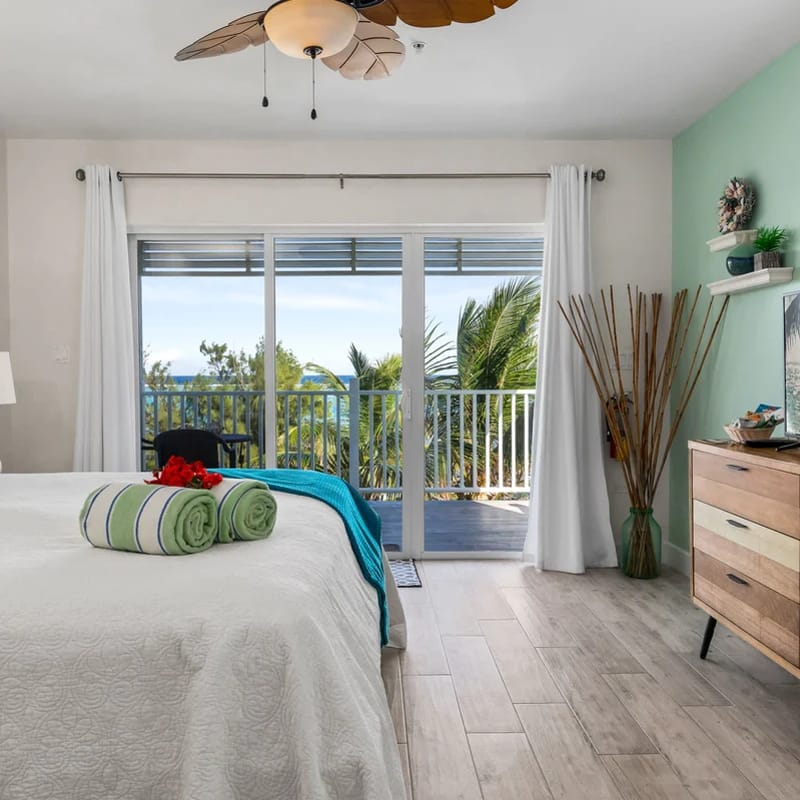 The Blue Iguana Oceanfront Studio Cottage in East End